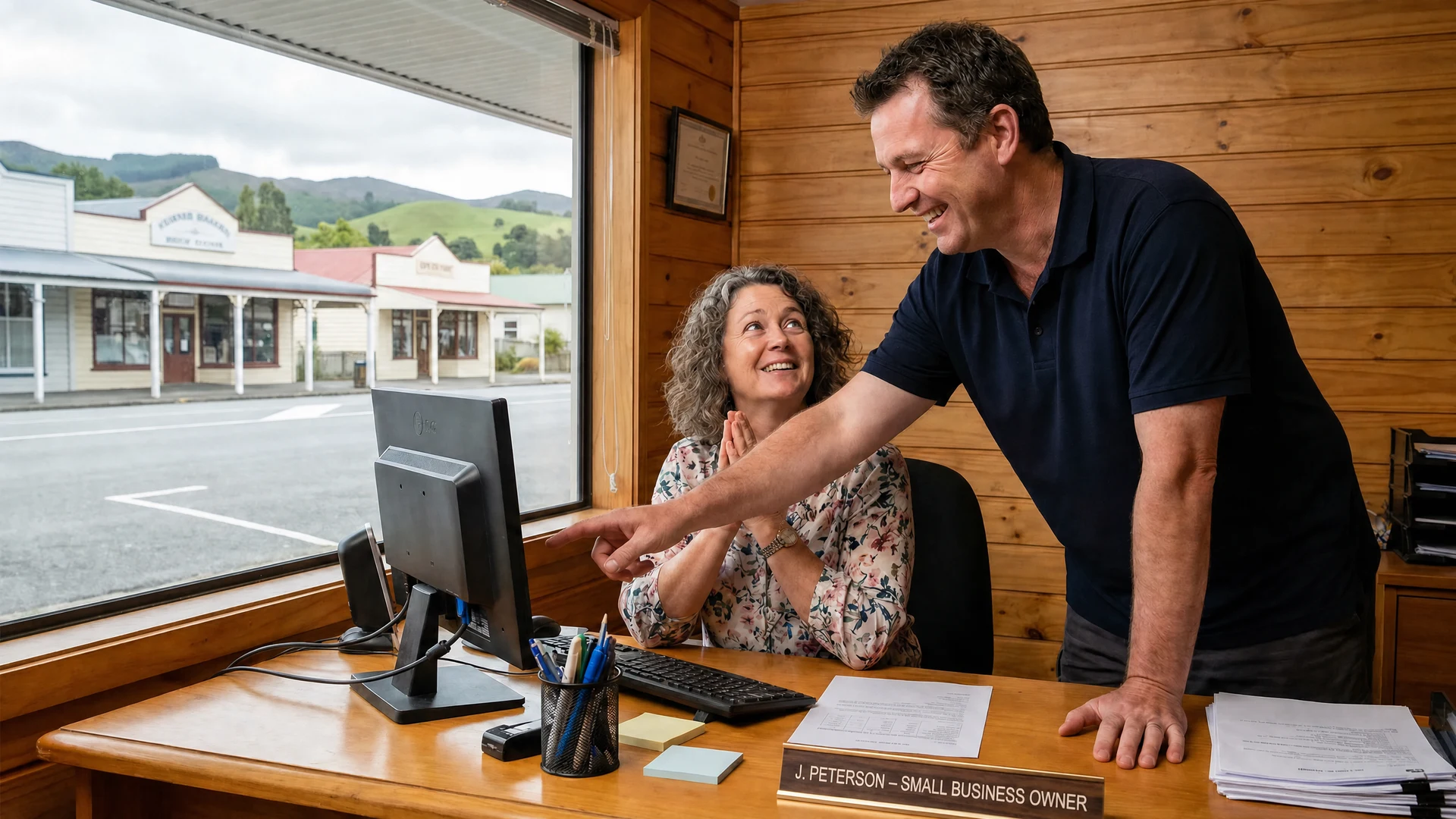 Imatec helping a small business owner in rural NZ