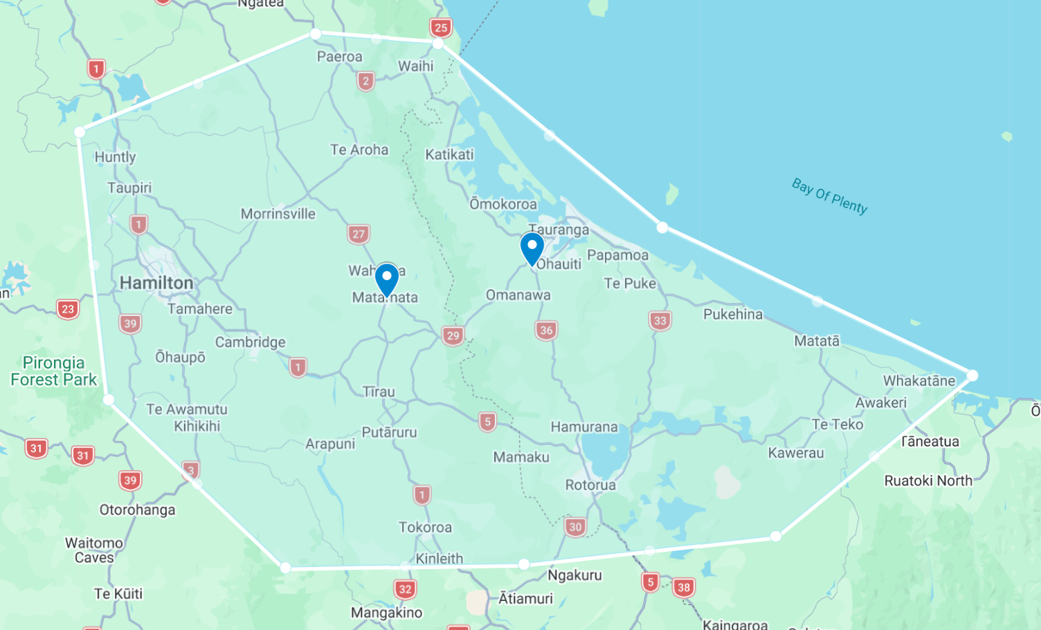 Imatec Coverage Map